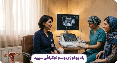 اندومتریوز چیست؟ علائم، علت، تشخیص با سونوگرافی و درمان در مشهد | سپید مشهد